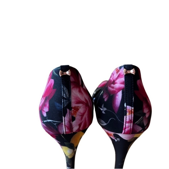 TED BAKER flower heel shoes - Picture 2 of 5